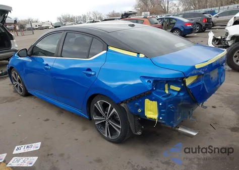 2021 Nissan Sentra Sr Xtronic Cvt z USA, uszkodzony, nr VIN 3N1AB8DV1MY201441